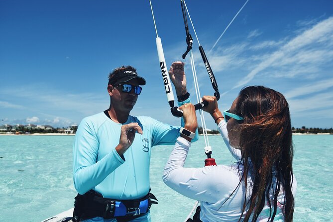 3 hours Private Kiteboarding Beginner Lesson - Two and a half hours in the shallow sea