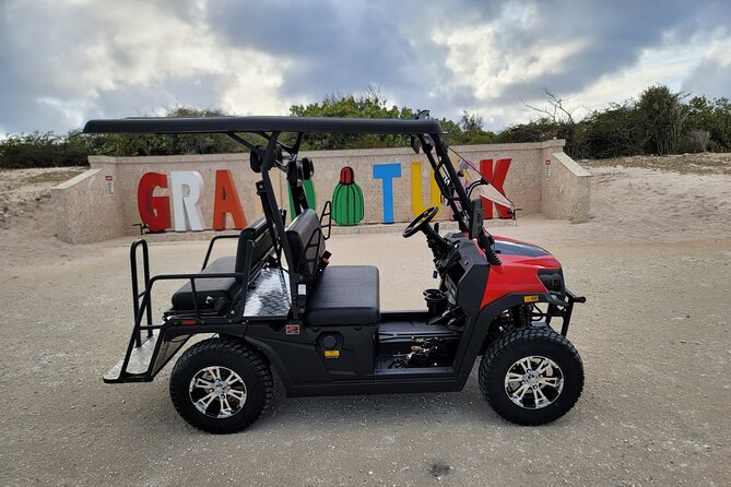 4Seater UTV Golf Cart in Grand Turk - Why a golf cart works so well on Grand Turk