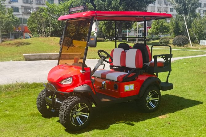 4Seater UTV Golf Cart in Grand Turk - What comes with the four-seat UTV