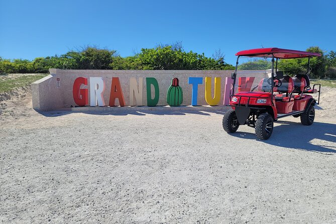 6-Seater Golf Cart: Grand Turk - The cart itself: comfort for six, within limits