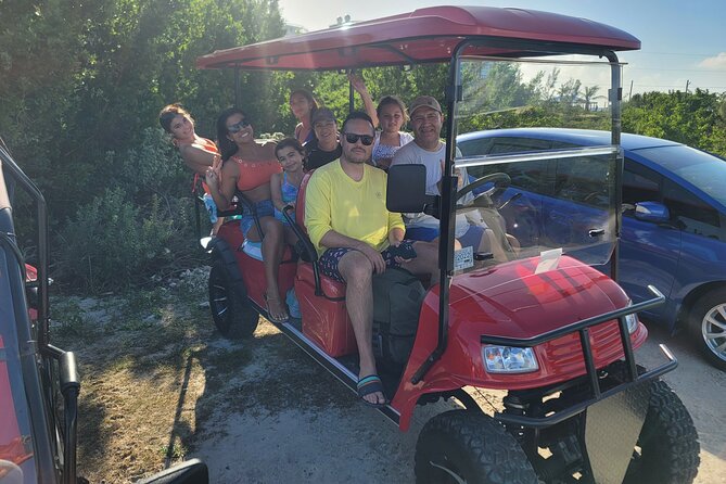 6-Seater Golf Cart: Grand Turk - A sensible Grand Turk route