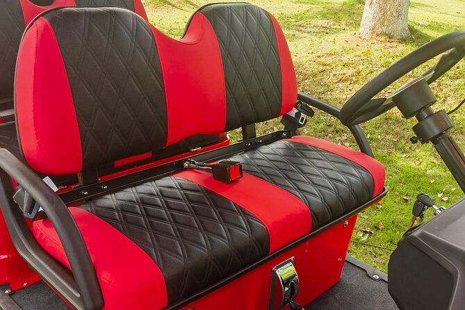 6 Seater Luxury Golf Carts Rental in Grand Turk - The lighthouse and the far end of the island