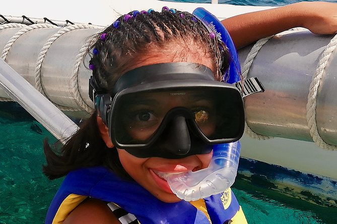 7 Hour Private Catamaran Sail, Snorkel and Beach BBQ Grace Bay, Providenciales - Setting out from Grace Bay at 9:30 am