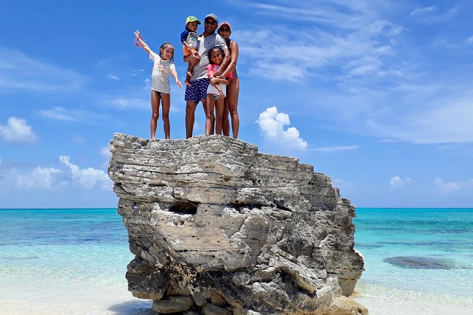 7 Hour Private Catamaran Sail, Snorkel and Beach BBQ Grace Bay, Providenciales - Searching the shallows for turtles and bonefish