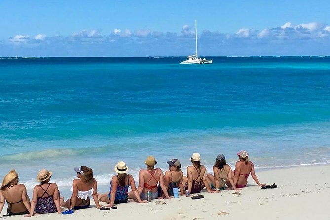 7 Hour Private Catamaran Sail, Snorkel and Beach BBQ Grace Bay, Providenciales - Snorkeling the barrier reef off Grace Bay