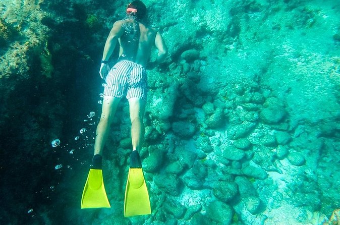 All Day Adventure with a Beach BBQ Feast from Providenciales - Half Moon Bay and the island slide