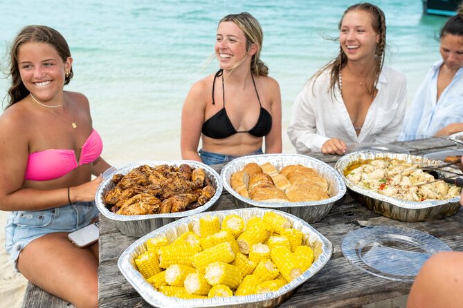 All Day Adventure with a Beach BBQ Feast from Providenciales - Crew service and the group atmosphere
