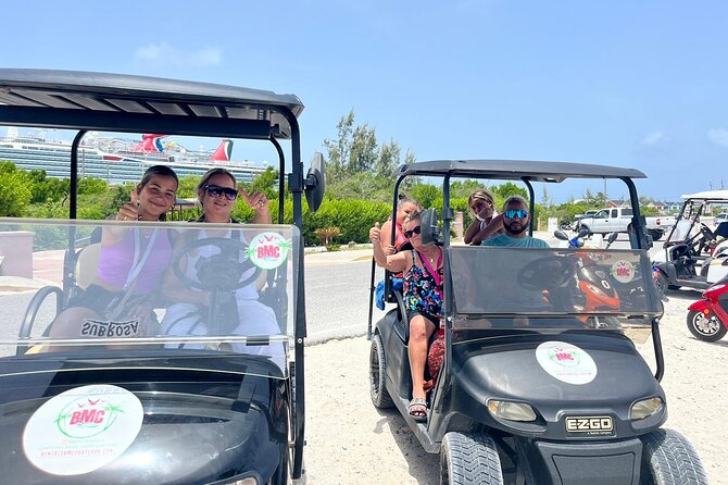 BMC Rentals -Golf Carts & Jeep Wrangler in Grand Turks - The Cart You Receive: Useful, Basic, and Uneven