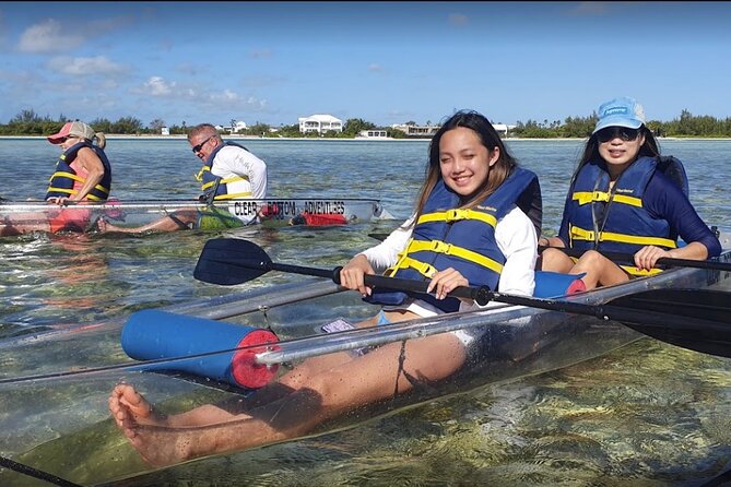 Clear Bottom Kayaks Mangrove and Iguana Tour - Clear kayaks, low seats, and the wet ride