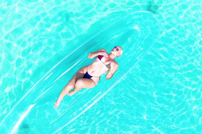 Clear Kayak Drone Photography - Arriving at Leeward Beach