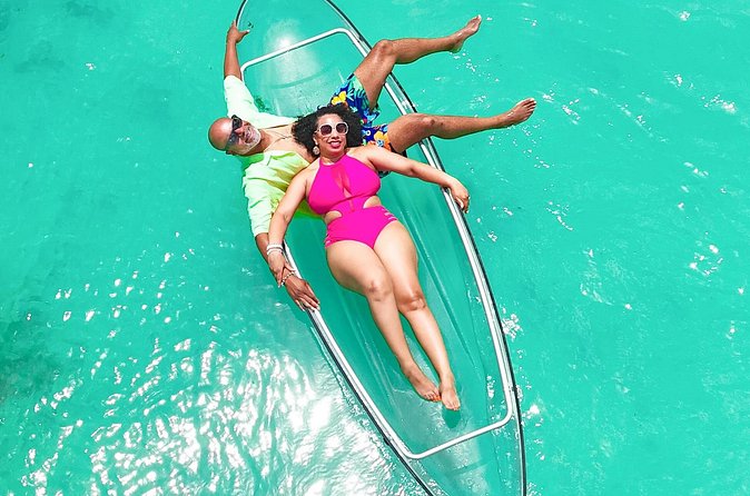 Clear kayak Drone photoshoot - Who will enjoy this most
