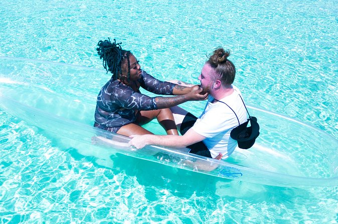 Couples Clear Kayak PhotoShoot Grand Turk Island - Weather, fitness, and what to wear