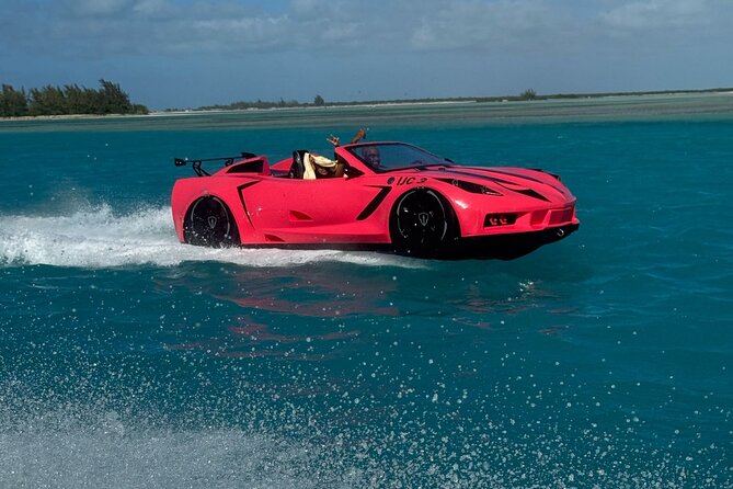 Explore Shipwreck and Hidden Island Beaches in 1-Hour Jetcar Tour - Speeding across the clear Providenciales water