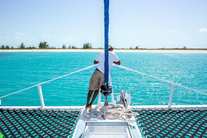 Family Catamaran & Snorkeling Cruise Turks & Caicos - The beach stop adds breathing room