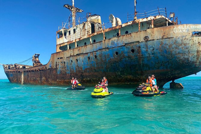 FAMOUS SHIPWRECK, Tiki Bar & Iguana Island Private Jet Ski Tour - Key Points Before You Book