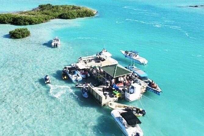 FAMOUS SHIPWRECK, Tiki Bar & Iguana Island Private Jet Ski Tour - From Long Bay to the South Side