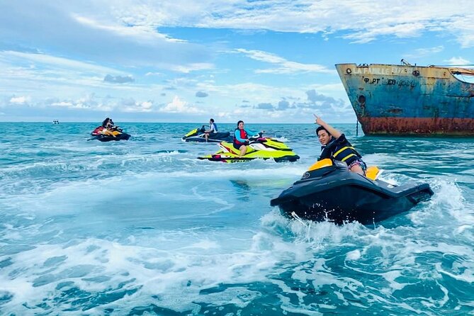 FAMOUS SHIPWRECK, Tiki Bar & Iguana Island Private Jet Ski Tour - Why the Private Format Matters