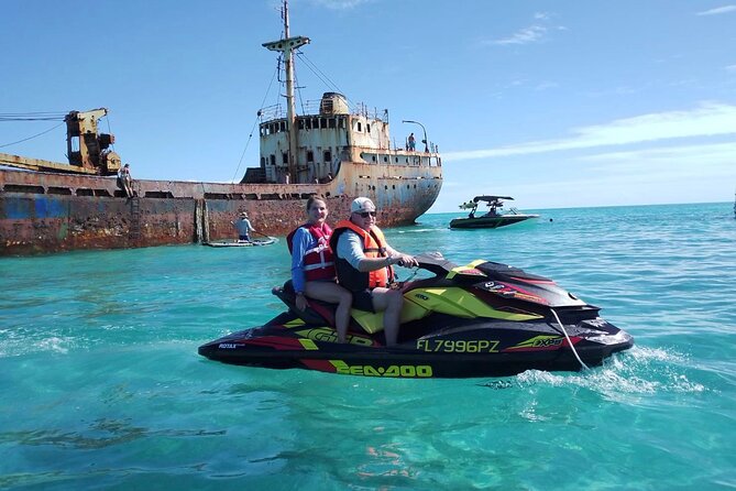 FAMOUS SHIPWRECK, Tiki Bar & Iguana Island Private Jet Ski Tour - Weather, Water Conditions, and Comfort
