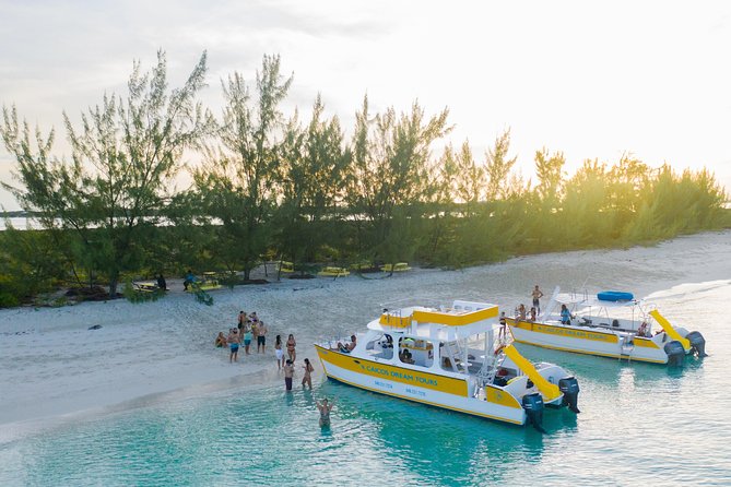 Full Day Cruise from Providenciales with Snorkeling and BBQ Lunch - Ft George Cay turns lunch into an event