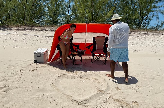 Full-Day Private Island Getaway in the Turks and Caicos Islands - Beach time is the heart of the itinerary