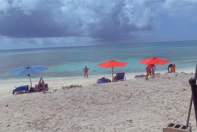 Fun day at Private Beach Bar&Grill/Grand Turk - Finding Watkins Golf Cart Rentals Outside the Port