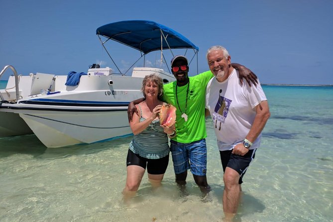 Gibbs Cay Stingray and Conch Dive Adventure - Who will enjoy this most?