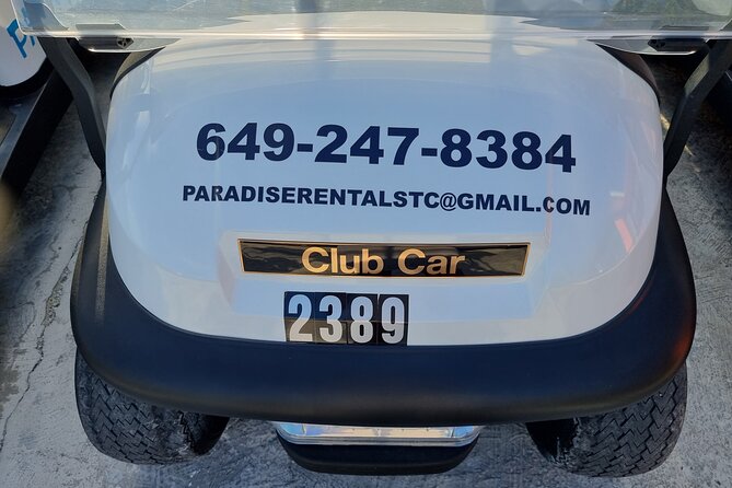 Golf Cart Rental in Grand Turk (4-seater) - What You Get for $155