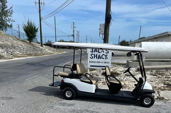 Golf Cart Rental in Grand Turk (6-seater) - Building Your Own Grand Turk Route