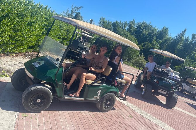 Grand Turk Golf Cart Rentals (CACTUS CARTS) - Choosing Between Four Seats and Six Seats
