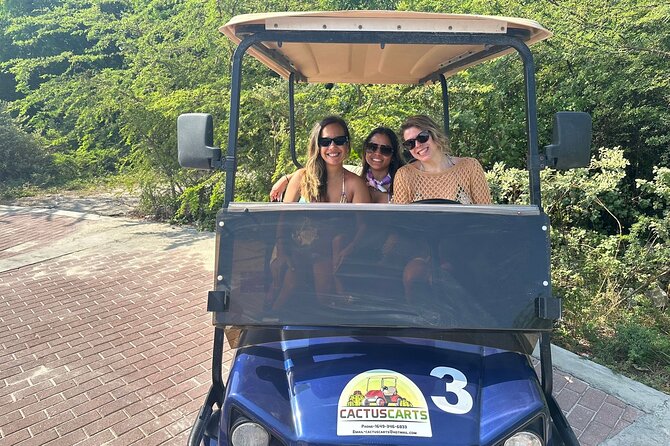 Grand Turk Golf Cart Rentals (CACTUS CARTS) - What the Day Feels Like on the Road