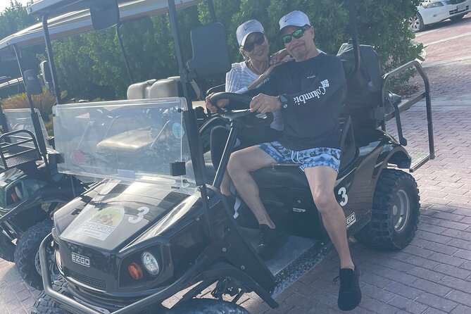 Grand Turk Golf Cart Rentals (CACTUS CARTS) - The Walk Back and Other Tradeoffs