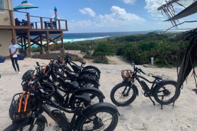 Half Day Electric Bike Tour in Middle Caicos