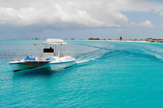Half Day Private Charter of the Caicos Cays - Beaches, shells, Dellis Cay, and the La Famille Express wreck