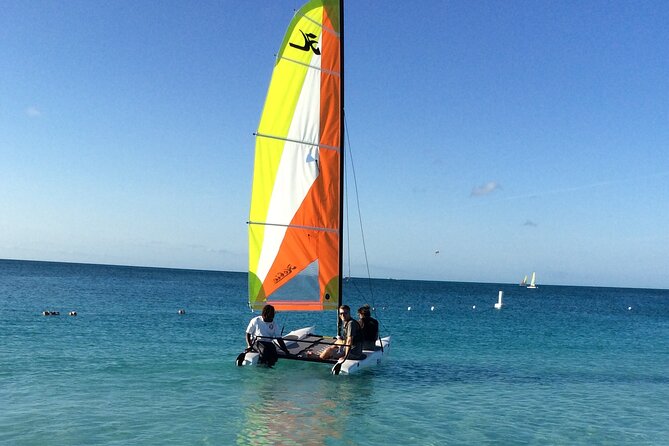 Hobie Cat Sailing Lesson - Arriving at Turks Aqua Adventures at 10:00 am