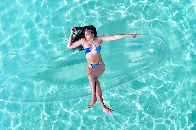 Instagram-Ready Clear Kayak Drone Photoshoot, Turks & Caicos - Arriving at Ventures Chillsunset Beach Access