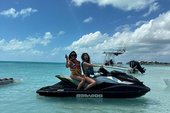 Jet Ski Tour or Jet Ski Rental in Providenciales - Iguana Island and the wildlife stop
