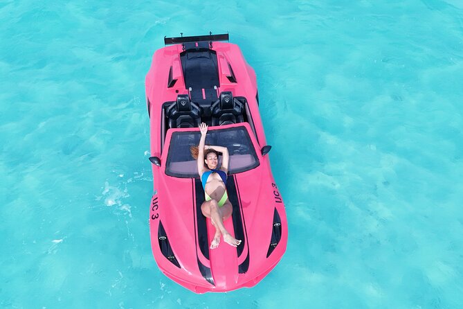 JetCar Drone Photo Video Shoot experience in Turks Caicos - Sharing a JetCar or taking your own