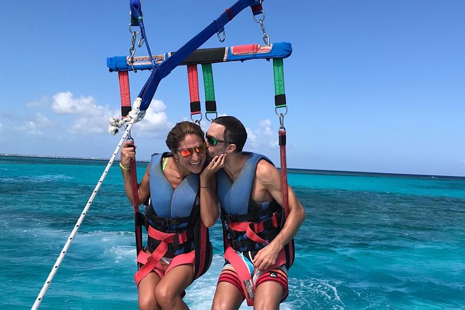 Key to the Sea Parasailing- Birds Eye View of the Best Beach in the world - Grace Bay and the Reef From Above