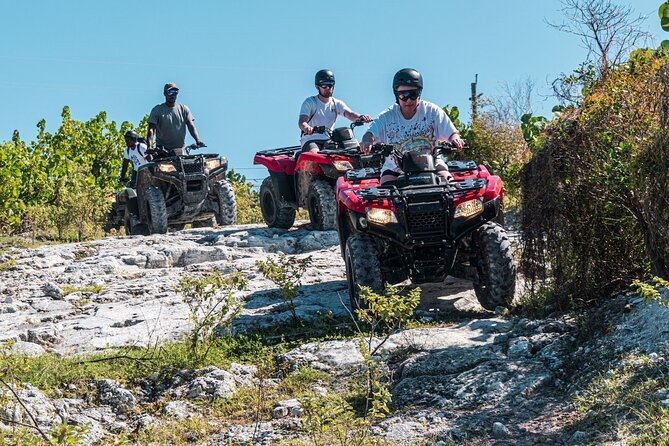 Lets Ride Adventures ATV Tour in Grand Turk - Beach Stop: the best place for photos and fun