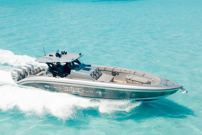 Midnight Sun Charters - 43ft Midnight Express - A 43-Foot Boat That Makes the Water Part of the Fun