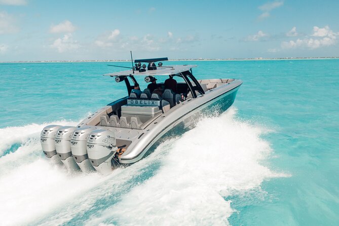 Midnight Sun Charters - 43ft Midnight Express - Pine Cay: Your First Hour on the Sand