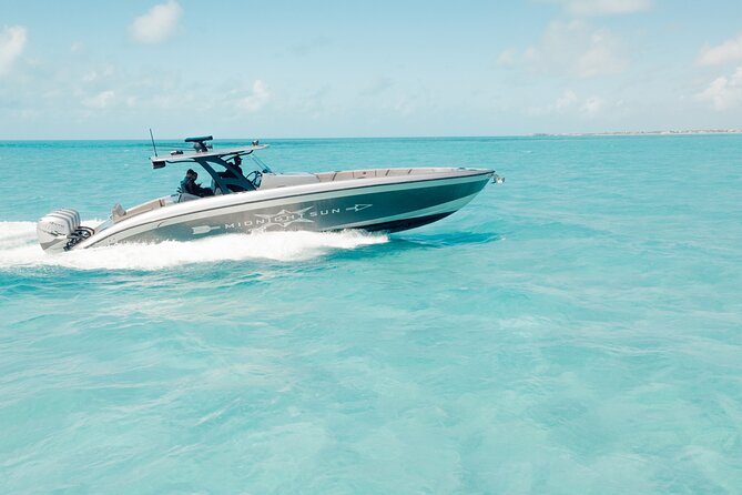 Midnight Sun Charters - 43ft Midnight Express - Blue Haven Marina Is the Starting Point