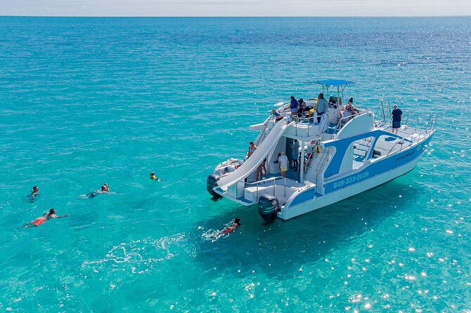 Private 4-Hour Catamaran Tour from Providenciales in Turks and Caicos - Half Moon Bay is the main event