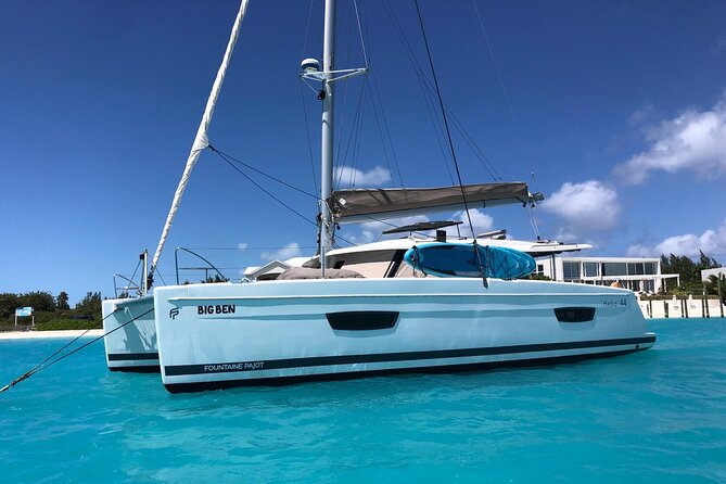 Private Afternoon Tour Catamaran 44 Big Ben - Sand Dollar Bar: a floating pause in the route