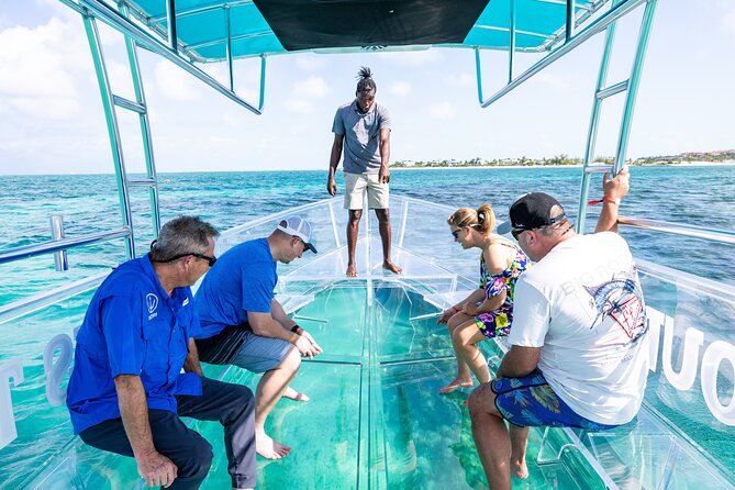 Private Clear Boat experience in Grace Bay - Why the clear hull changes the view