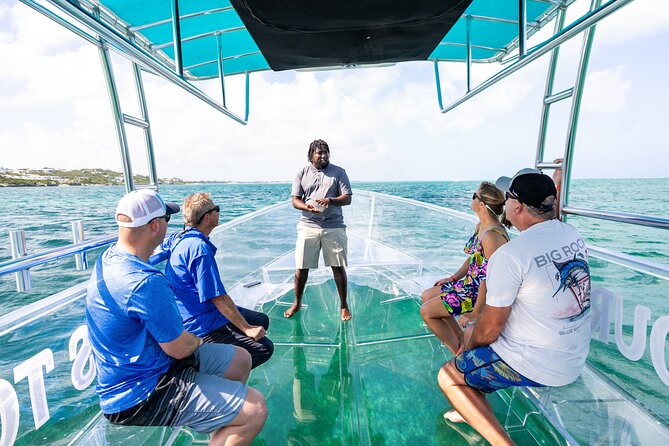 Private Clear Boat experience in Grace Bay - Grace Bay’s protected reef from a dry seat