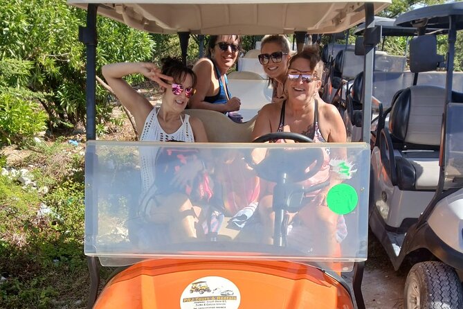 PRJ Golf cart rental in Grand Turk - South to Boaby Rock Point and the island’s open views