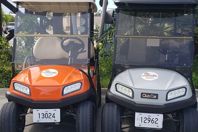 PRJ Golf cart rental in Grand Turk - Setting off through Grand Turk at your own pace