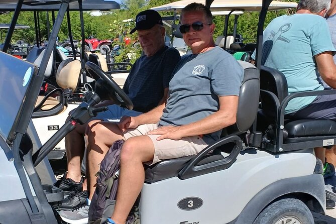 R & B Golf Cart and Car Rental - Choosing between a golf cart, compact car, and SUV