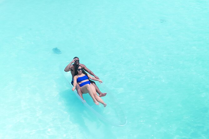 Romantic Clear Kayak Drone Photoshoot for Couples Turks & Caicos - What this Providenciales photoshoot is really like